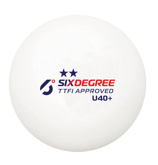 Six Degree Two Star Table Tennis Ball Pack of 150 balls